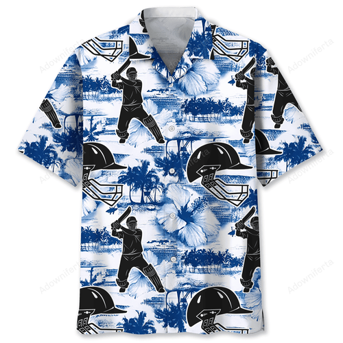Cricket Blue Nature Hawaiian Shirt