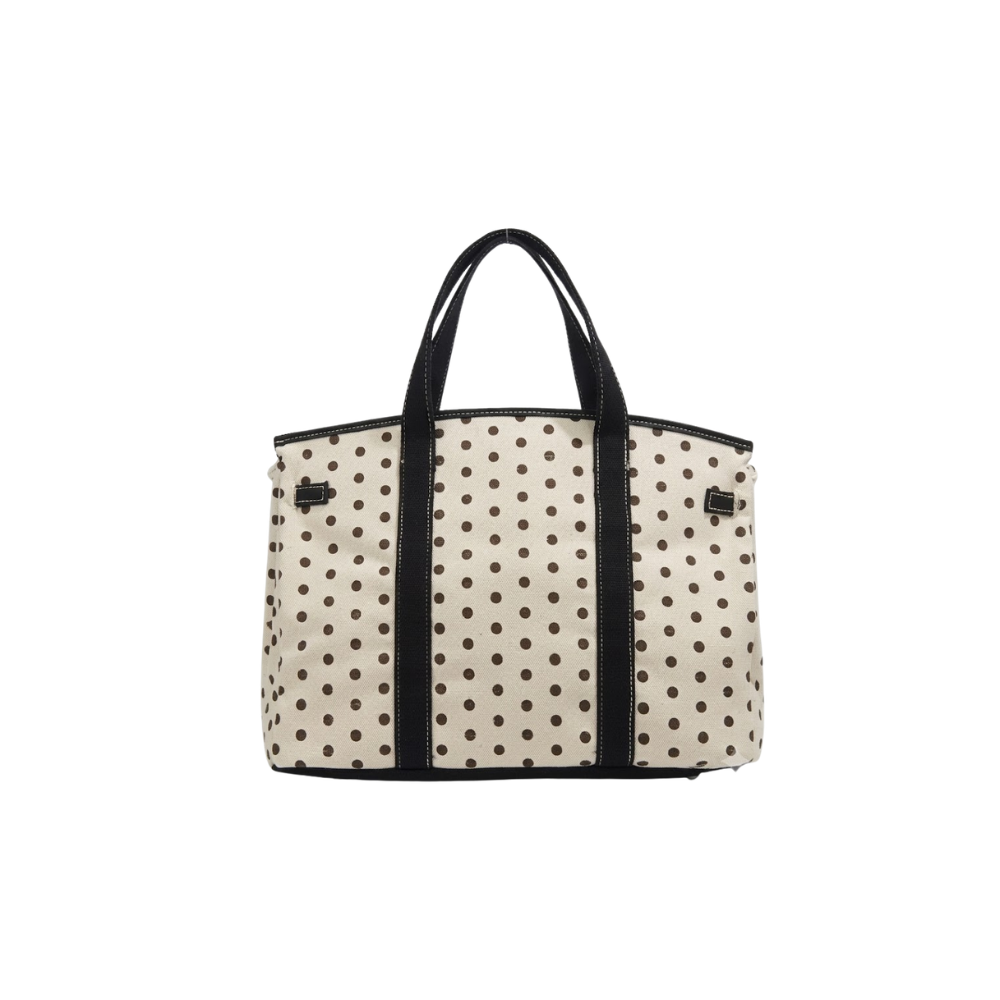 Polka Dot Boatkin Tote Bag