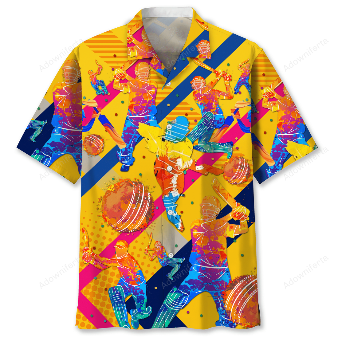 Cricket Color Hawaiian Shirt