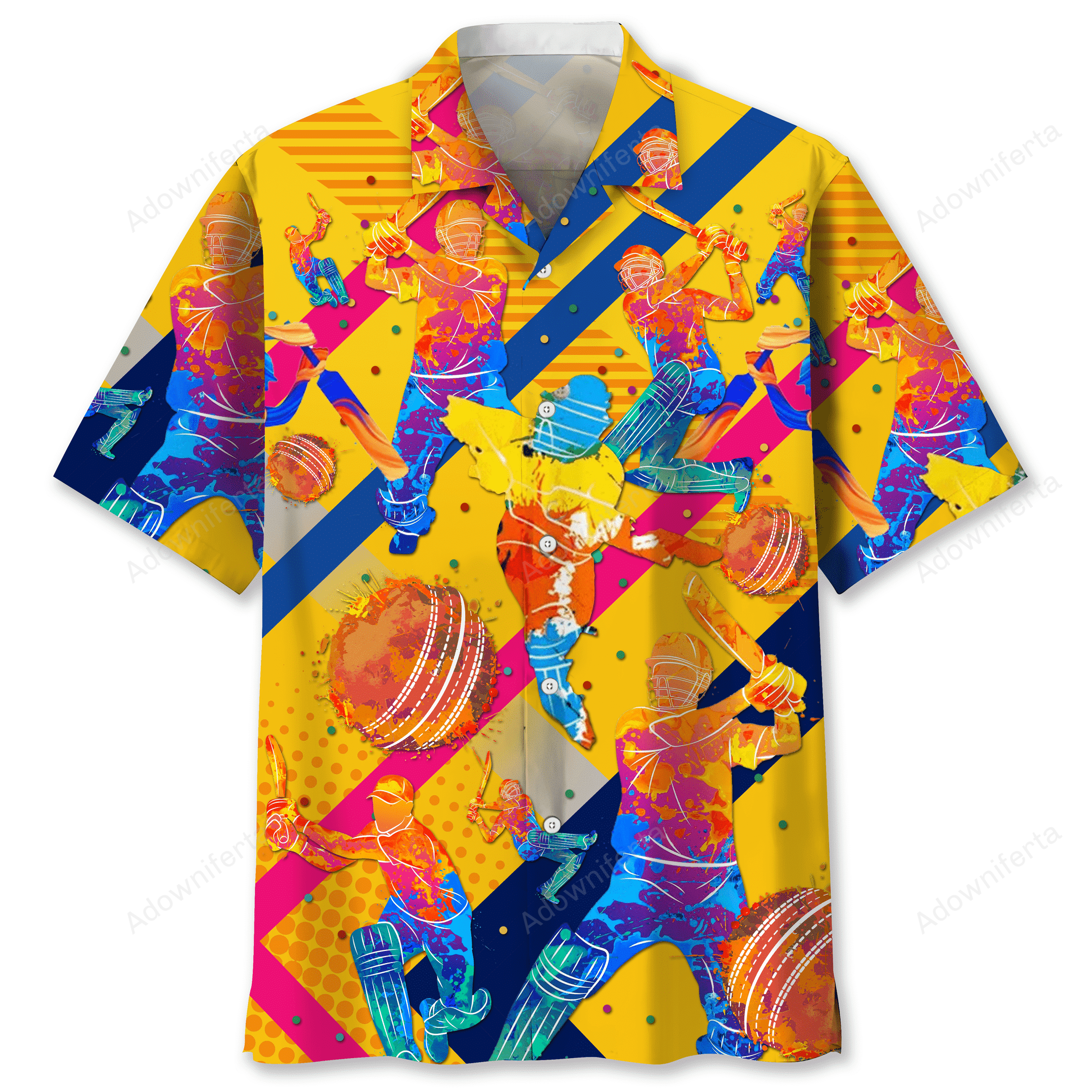 Cricket Color Hawaiian Shirt