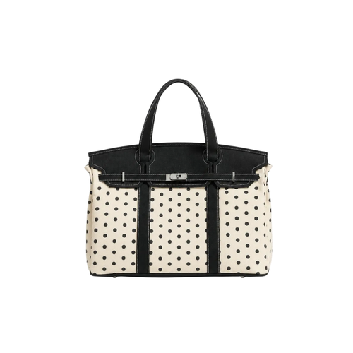 Polka Dot Boatkin Tote Bag